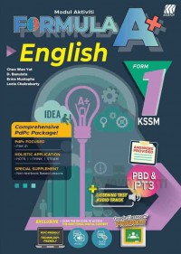 MODUL AKTIVITI FORMULA A+ ENGLISH FORM 1