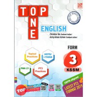 Image of TOP ONE ENGLISH FORM 3 KSSM